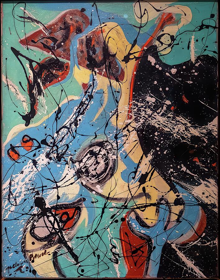 Dynamic Expressionism Dynamic Abstract Expressionism20 Painting by Jackson Pollock - Fine Art ...