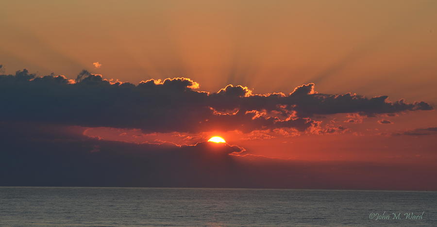 Dynamic Sunrise at Virginia Beach Photograph by John Martin Ward - Fine ...