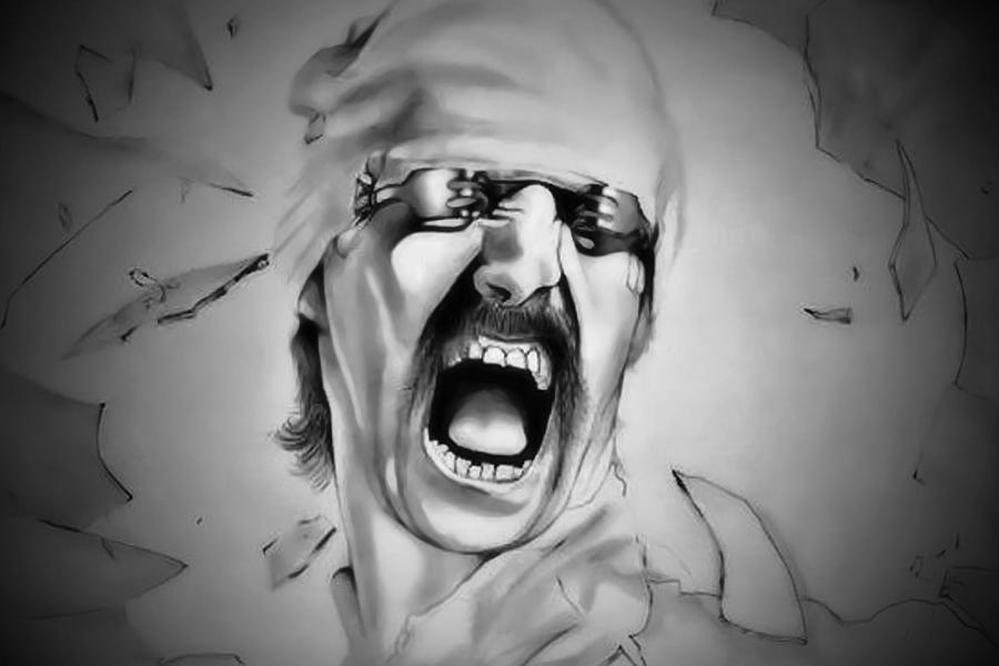 Dynamite - Scorpions - Blackout Edition Drawing by Fred Larucci