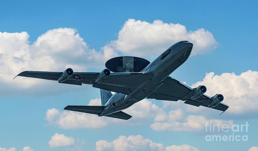 E-3 Sentry Photograph by Kevin Fortier