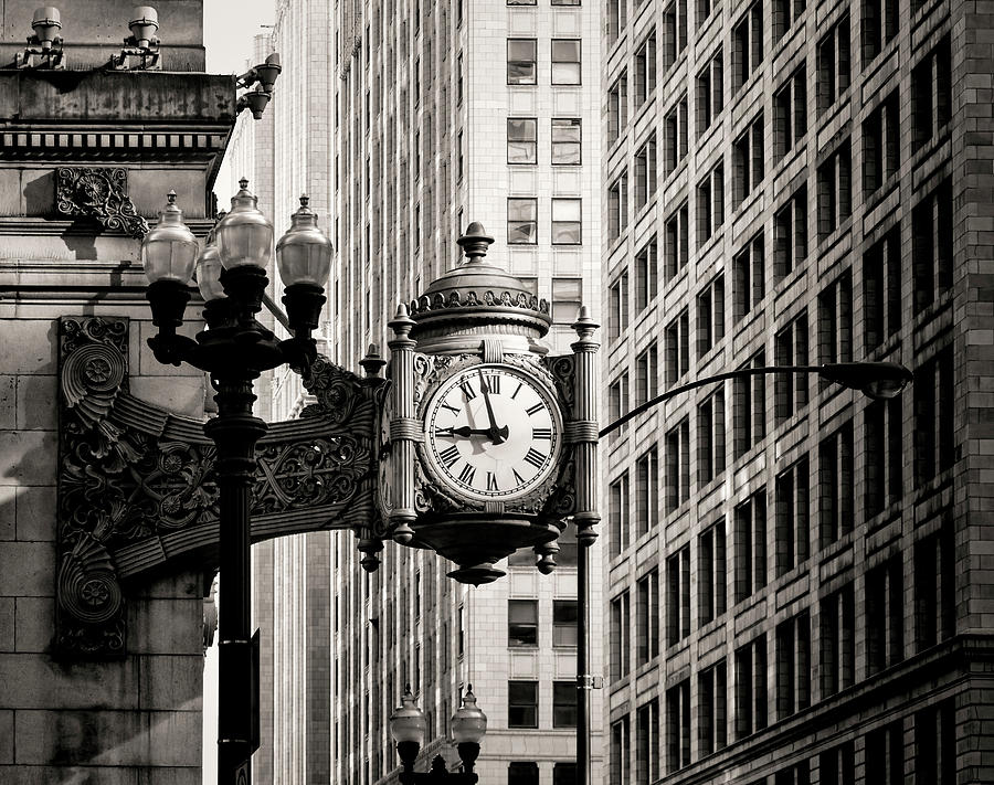 Chicago Meet Me Under The Clock At Marshall Fields Photograph