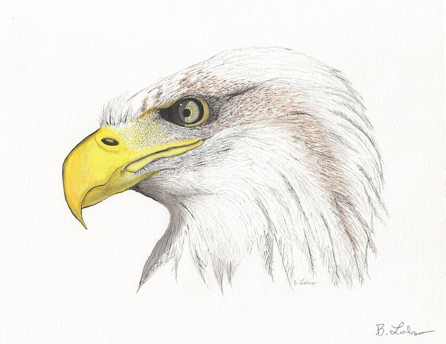Eagle #1 Painting by Bob Labno