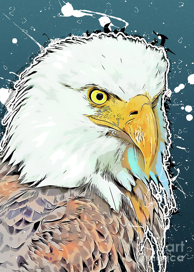 Eagle Bird Art #eagle Digital Art by Justyna Jaszke JBJart