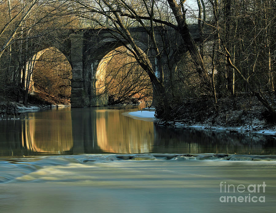 Eagle Creek Bridge 2 Zionsville, Indiana Photograph by Steve Gass
