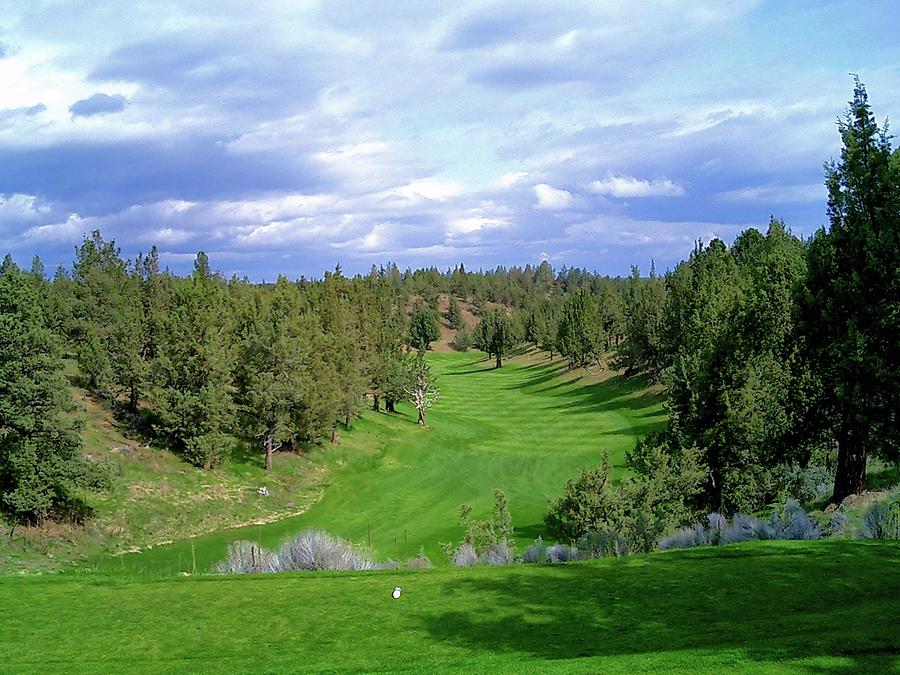 Eagle Crest Resort - Resort Course - Hole #2 Photograph by Scott Carda