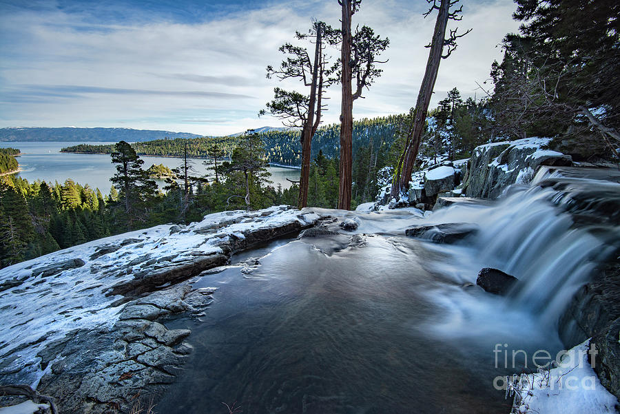Eagle Falls and Lake Tahoe Photograph by Dianne Phelps
