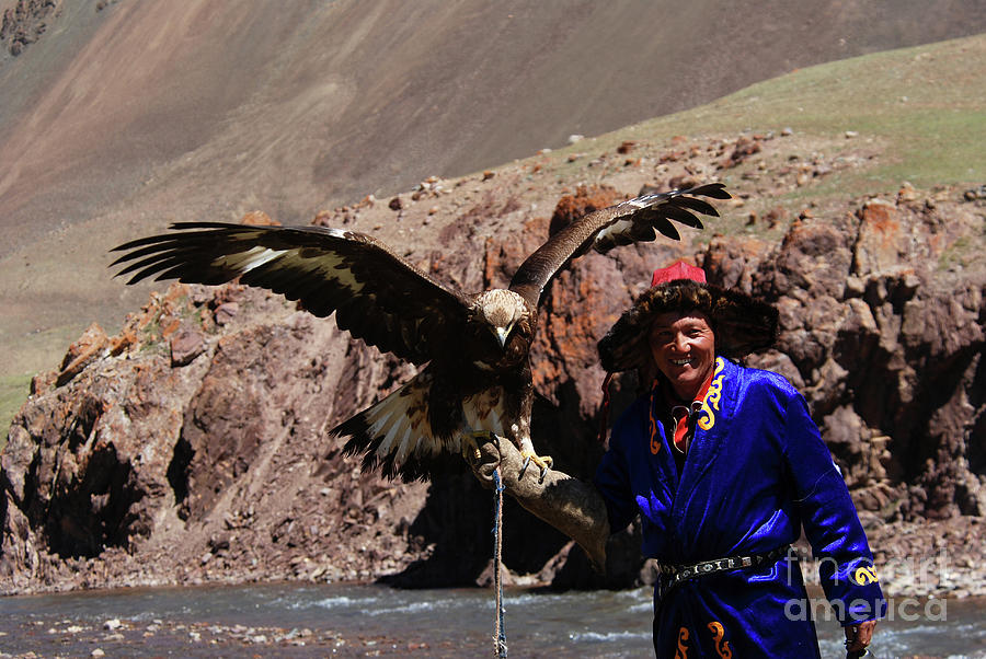 Eagle Hunter Photograph by Elbegzaya Lkhagvasuren