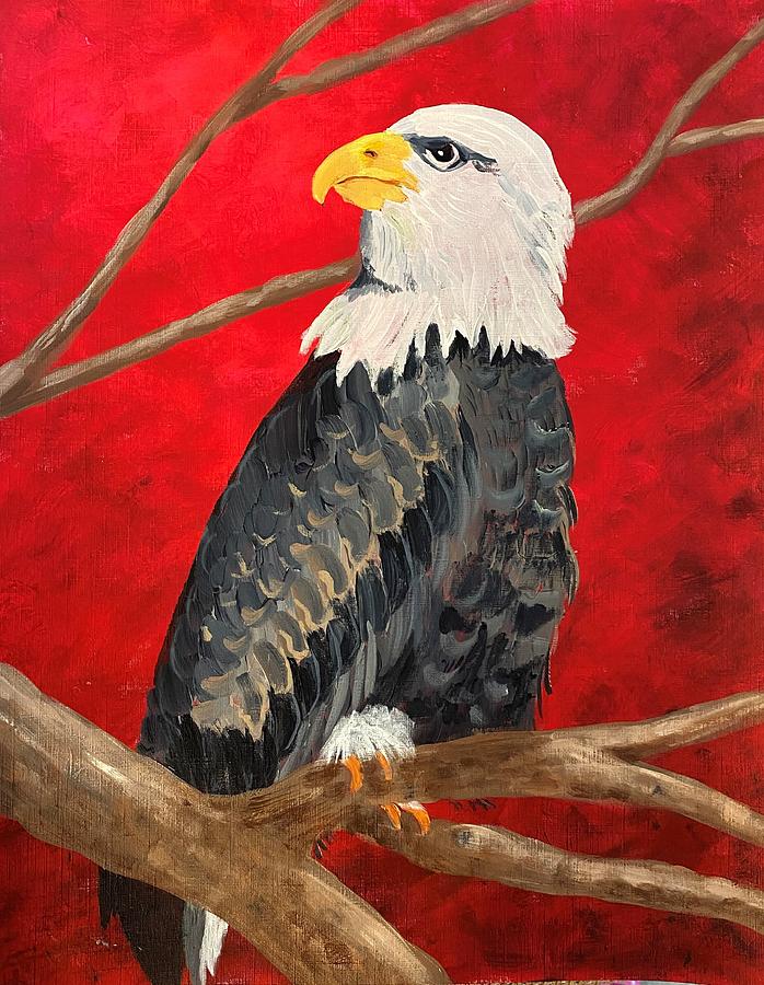 Eagle Painting by Nancy Sisco