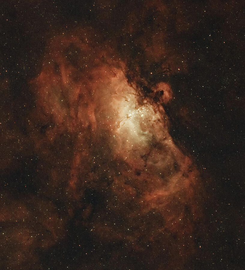Eagle Nebula Photograph by Grant Twiss Eagle Nebula Photograph by Grant Twiss