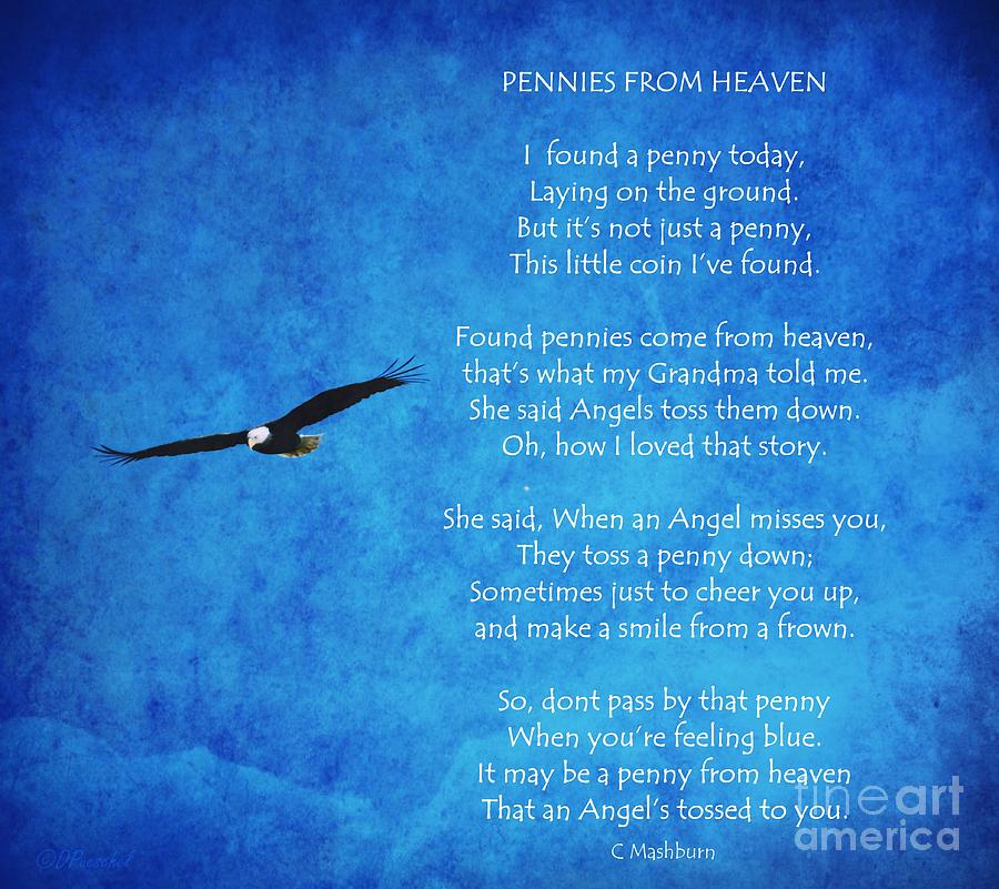 Eagle Pennies From Heaven Photograph