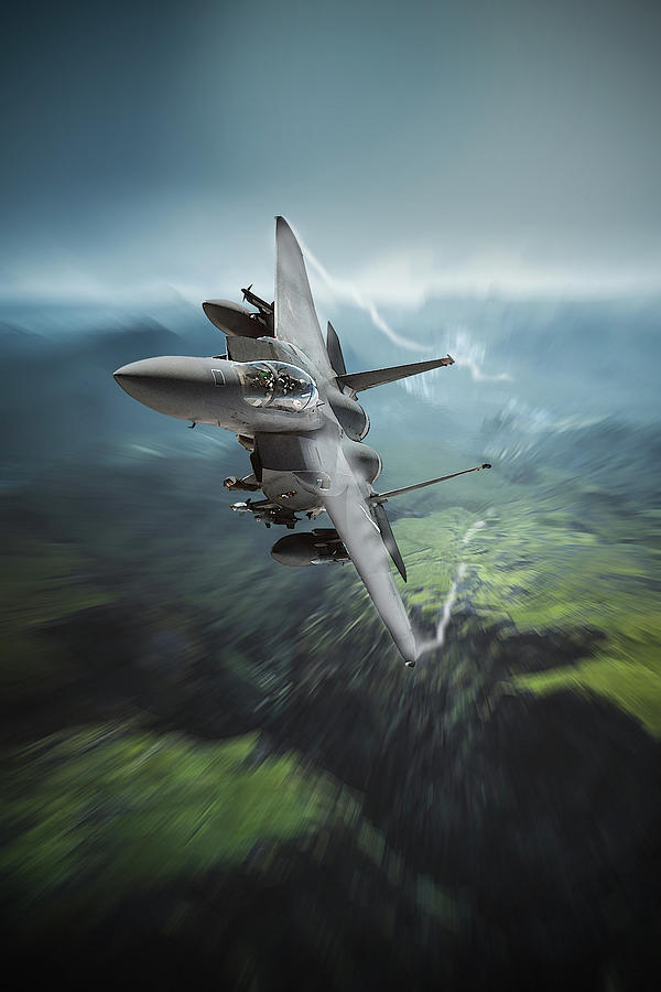 Eagle Rampage Digital Art by Airpower Art