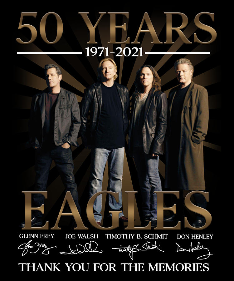 Eagles 50th Years 1971 2021 Thank You For The Memories Signatures ...