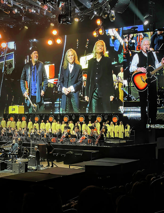 Eagles Concert Tour Photograph by Donna Kennedy