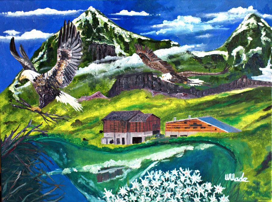 Eagles Nest Painting by William Wade - Fine Art America