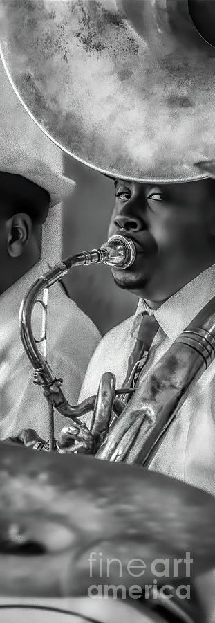 Ear For Music, New Wave Brass Band, New Orleans Photograph by Don Schimmel