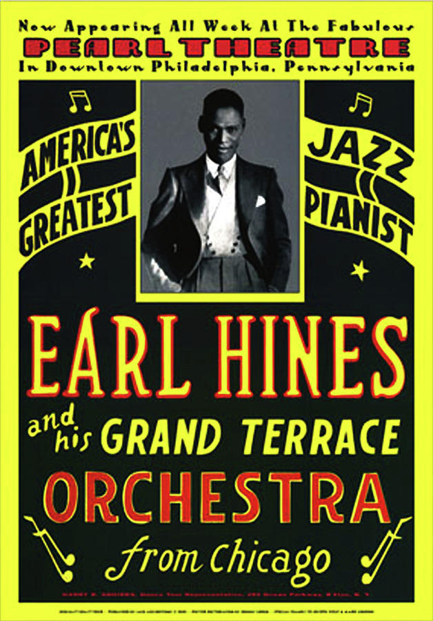 Earl Hines Jazz Photograph by Imagery-at- Work