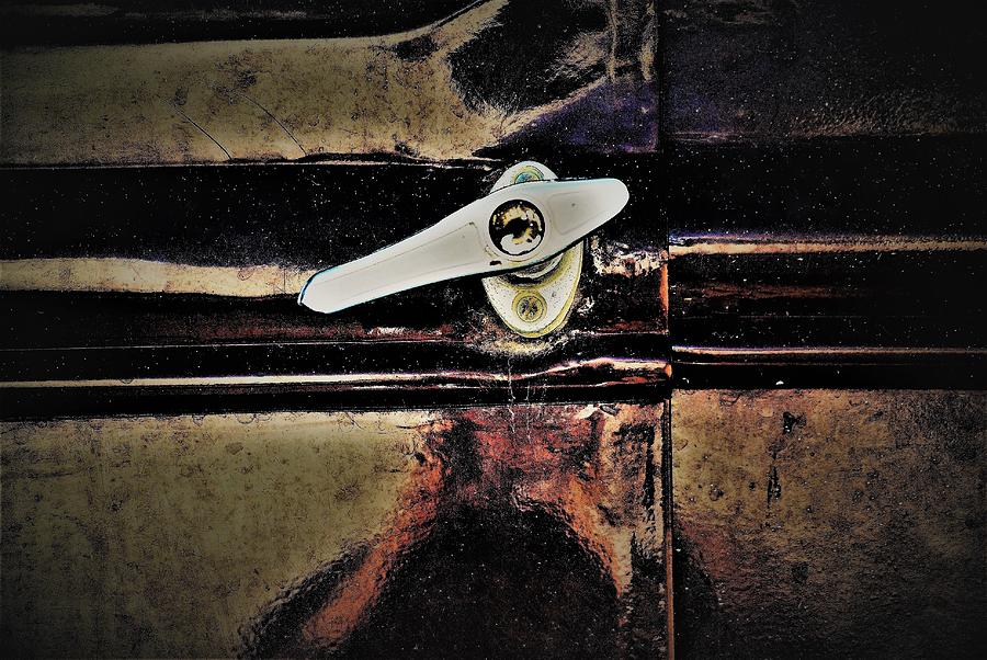 Early 1900's Ford Car Exterior Door Handle Photograph by Elizabeth