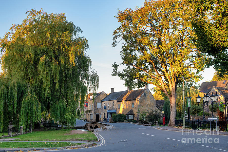 Early Autumn Morning Bourton on the Water Photograph by Tim Gainey