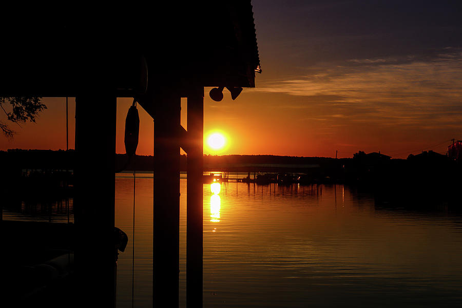 Early Boathouse Sunrise Photograph by Ed Williams