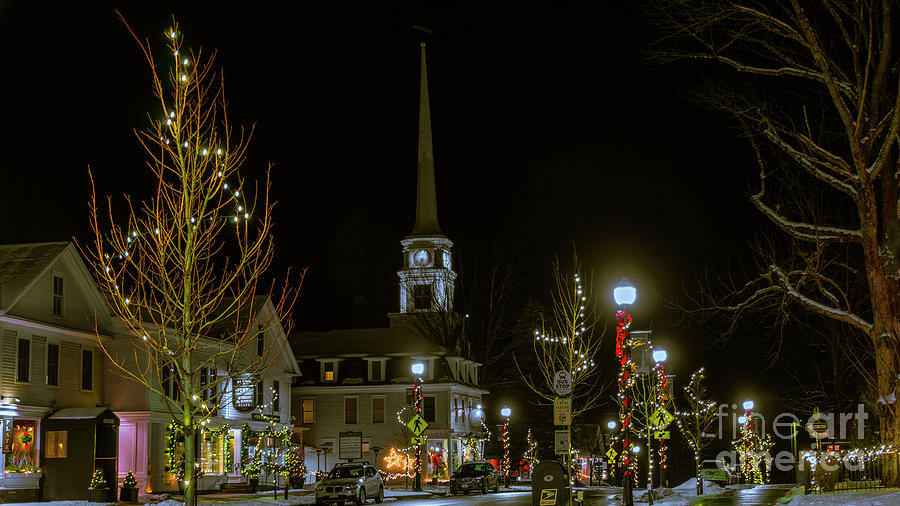 Early December in Stowe Vermont Photograph by New England Photography