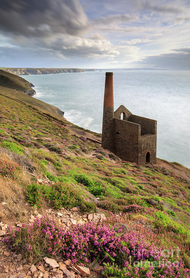 Early Evening Light Wheal Coates Photograph By Andrew Ray