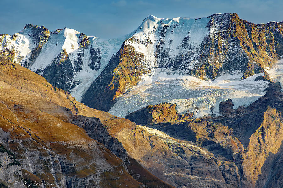 Early Evening on Jungfrau Photograph by Michael DeGrenier Early Evening on Jungfrau Photograph by Michael DeGrenier