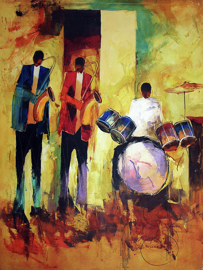 Early Hours Painting by Ndabuko Ntuli Early Hours Painting by Ndabuko Ntuli