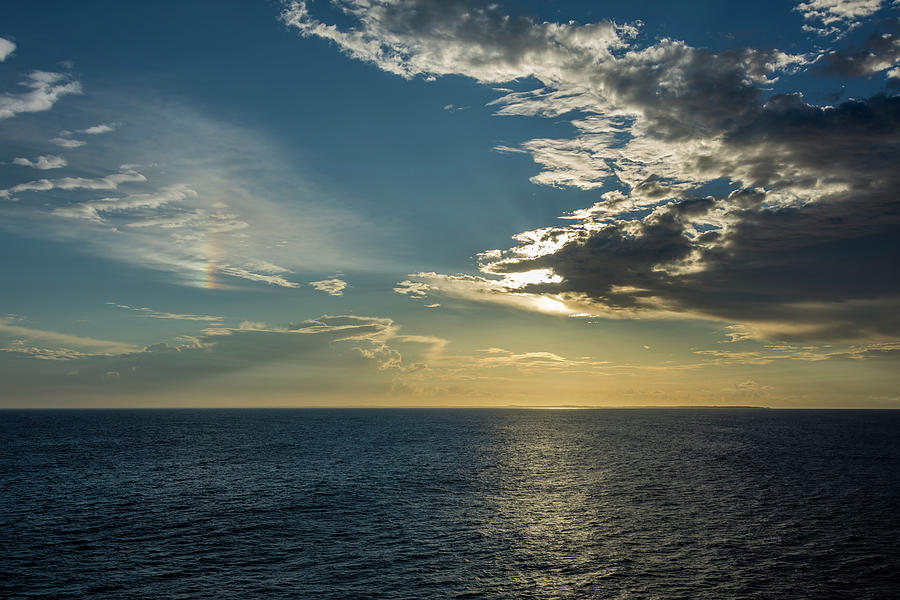 Early Morning At Sea Photograph by Debra Martz
