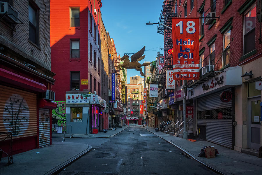 New York City Photograph - Early Morning China Town by Terri Mongeon