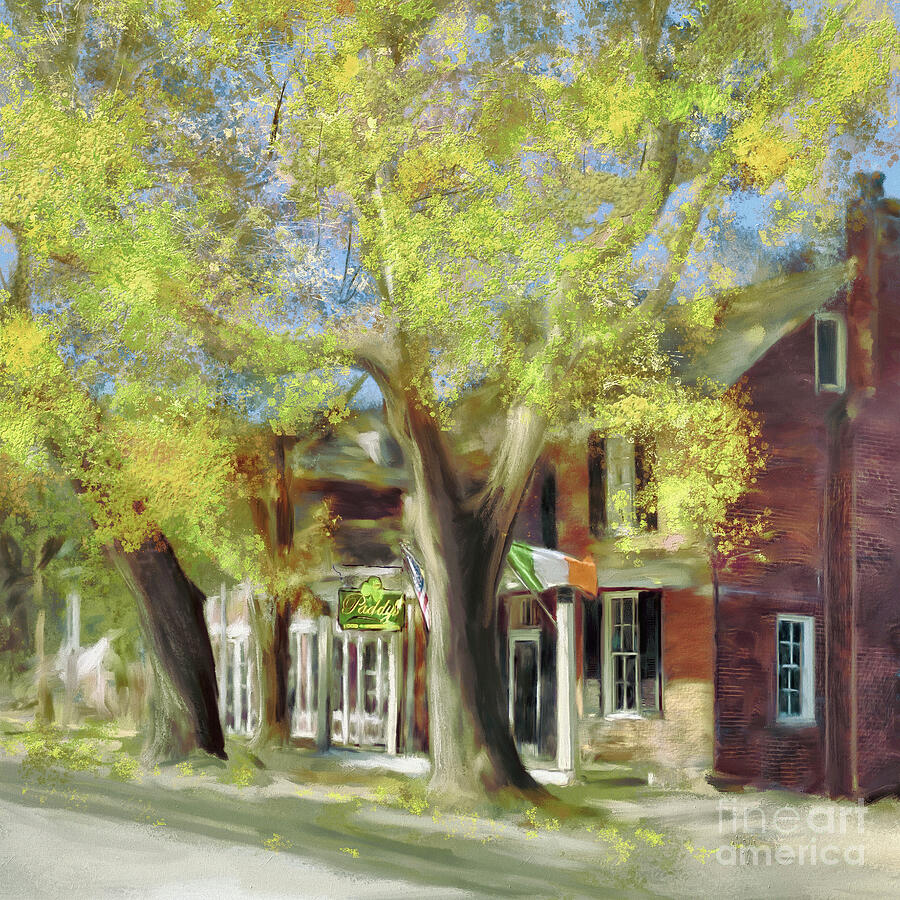 Early Morning Early Spring  Digital Art by Lois Bryan