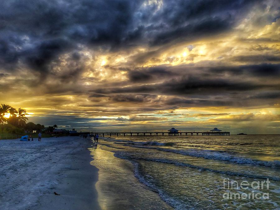  Early Morning Fort Myers Beach Photograph by Claudia Zahnd-Prezioso