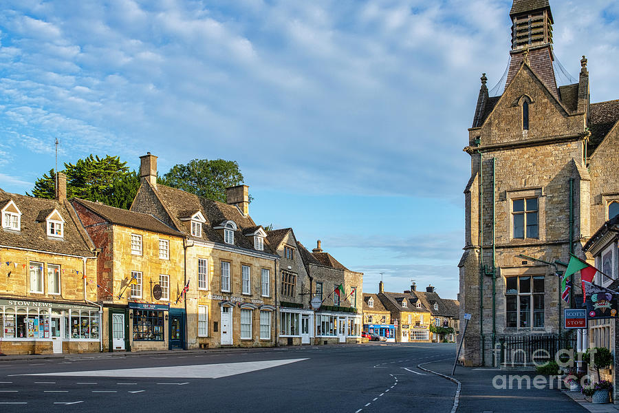 Early Morning in Stow On the Wold  Photograph by Tim Gainey
