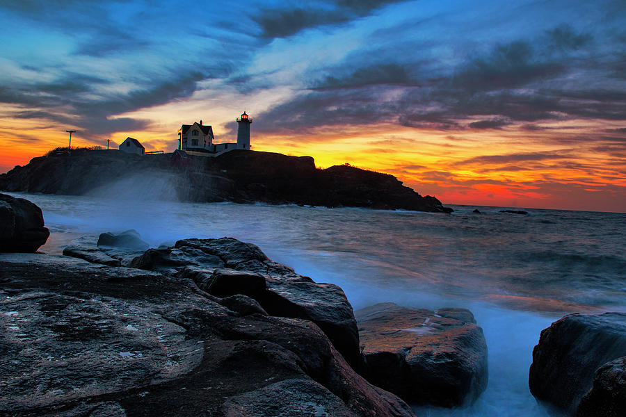 Lighthouse Photograph - Early Morning Light by Sandra Marie Photography Lighthouse Photograph - Early Morning Light by Sandra Marie Photography