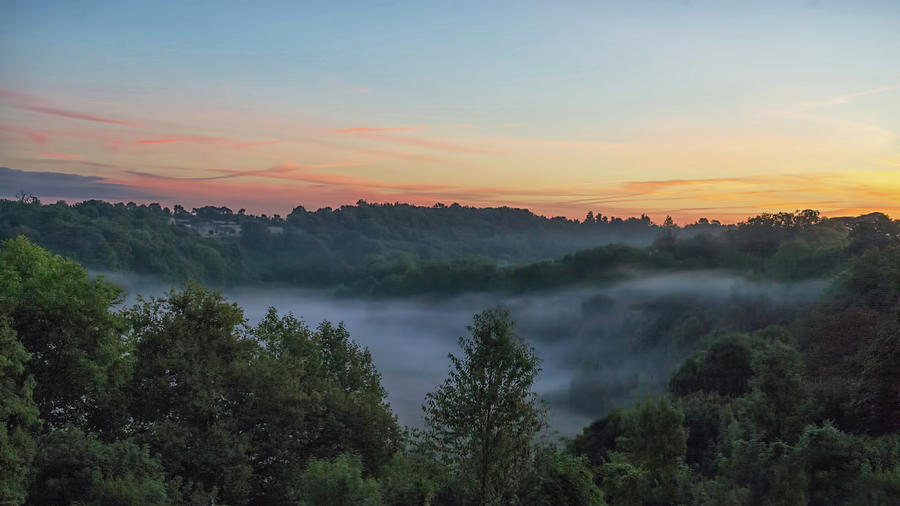 Early Morning Loire Valley Photograph by CR Courson
