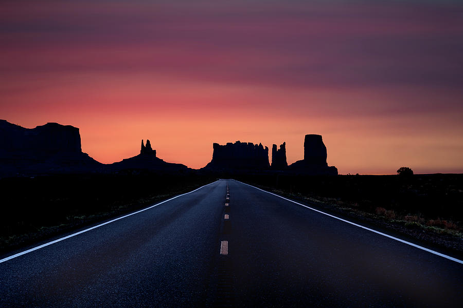 Early Morning Monument Valley Photograph by John Wilbur Early Morning Monument Valley Photograph by John Wilbur