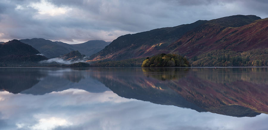 Early Morning Reflections, Lake District, England, uK Photograph by Sarah Howard