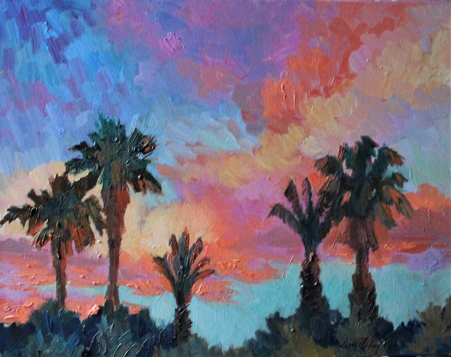 Early Morning Sunrise  Painting by Diane McClary