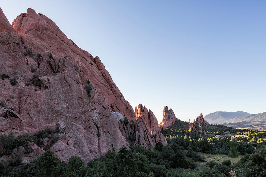 Early Morning View Of Garden Of The Gods Photograph
