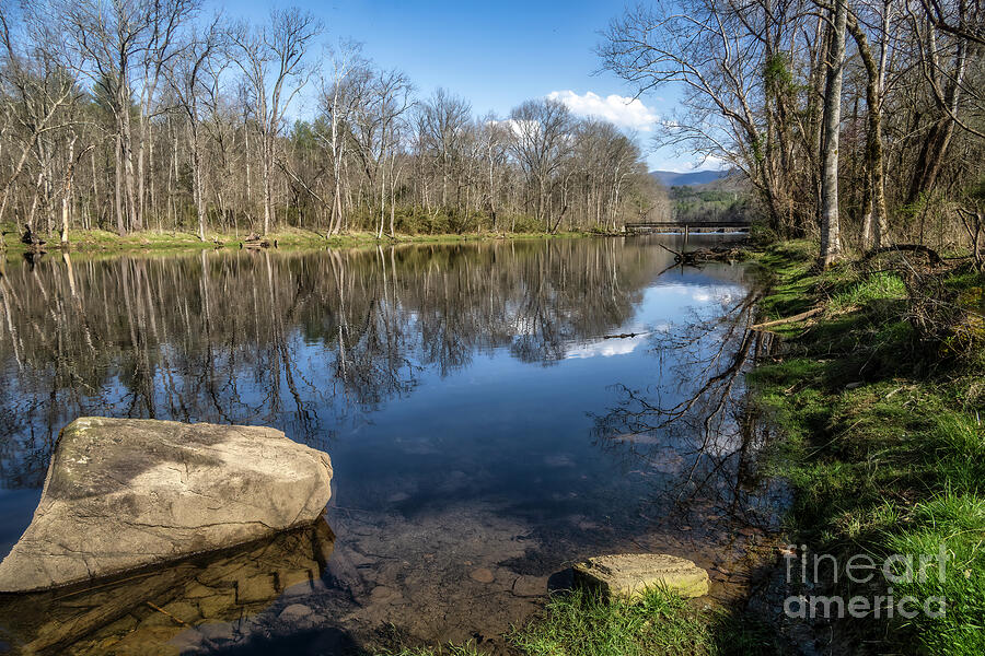 Early Spring on South Fork I Photograph by Shelia Hunt