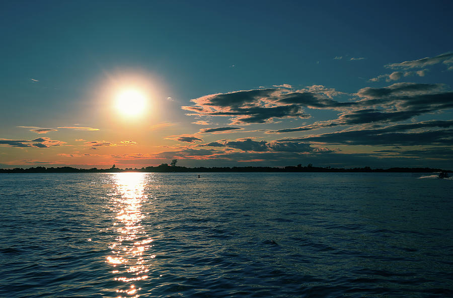 Early Sunset Reflections Photograph by Steven Nelson