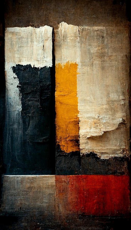 earth  colors  by  Mark  Rothko  and  Franz  Kline  16124dae  4476  4741  bf4e  611551442cec Painting by MotionAge Designs