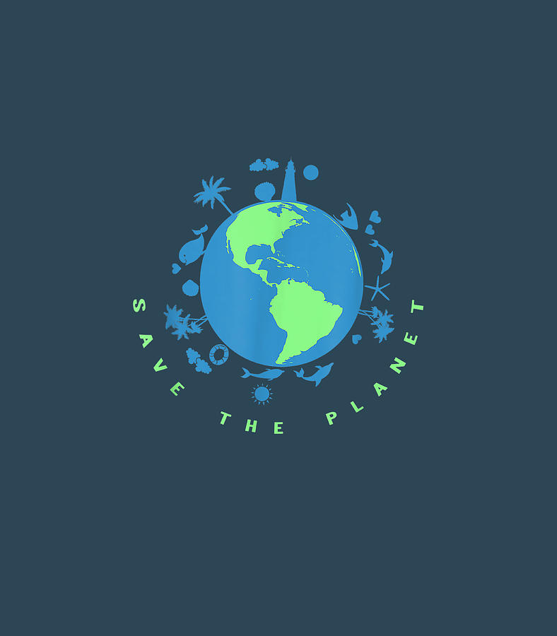 Earth Day 50Th Anniversary 2020 Save The Earth Day Digital Art by Emiliano5Romey Fine