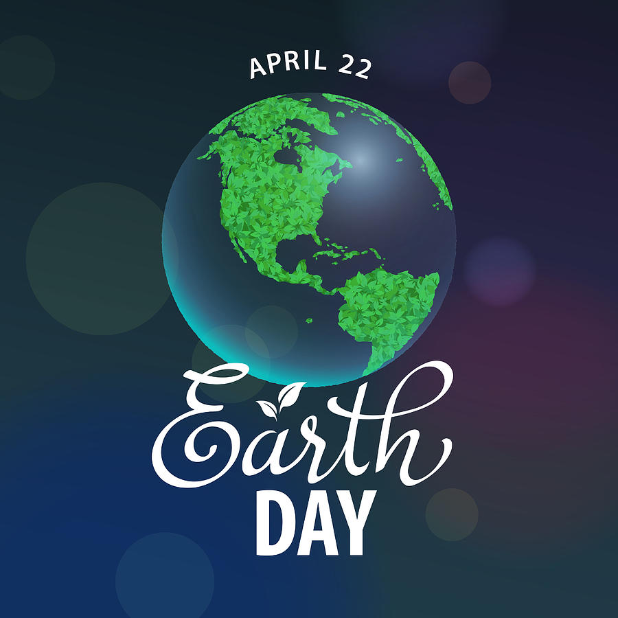 Earth Day Celebration Drawing by Exxorian