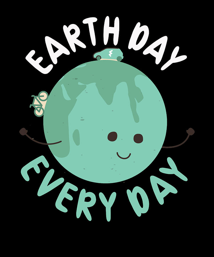 Earth Day Every Day - Nature Conservation Digital Art by Abhishek ...