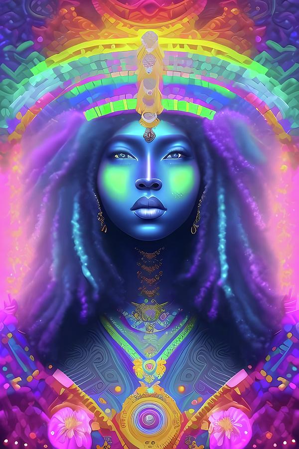 Earth Goddess Digital Art By Alma Yamazaki - Fine Art America