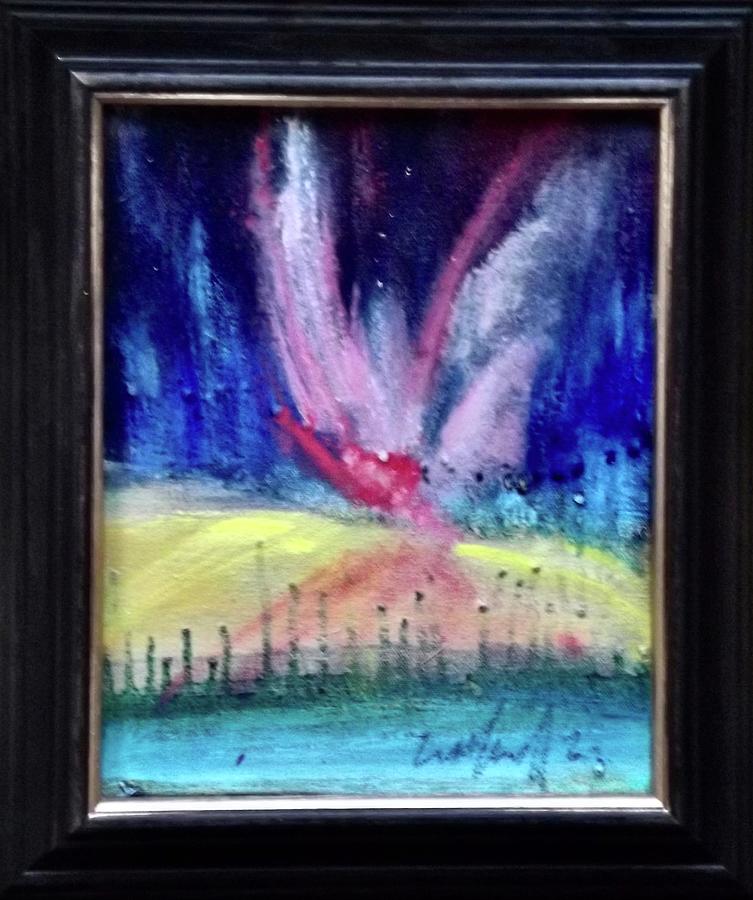 Earth Phoenix Painting by Les Leffingwell