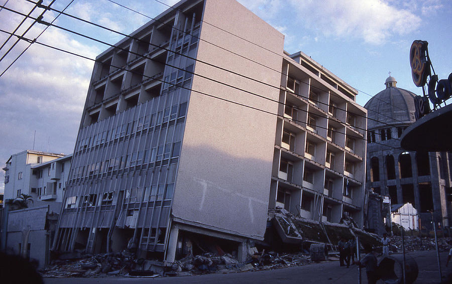 Earthquake Damage a Few Years Ago El Salvador Photograph by Robert Ford ...