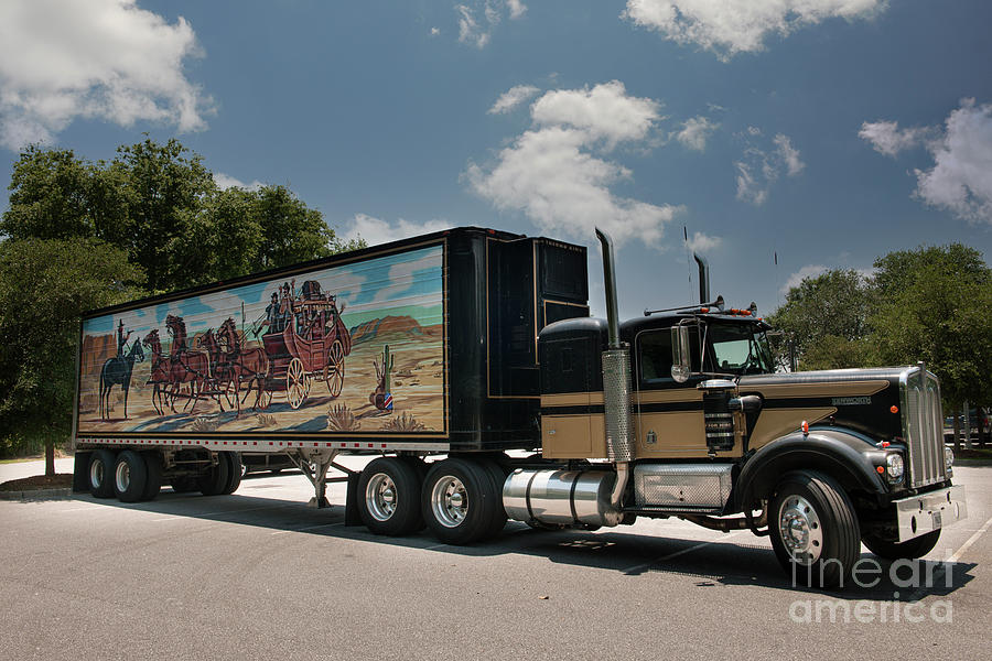 East Bound And Down - Kenworth - Smokey And The Bandit Photograph