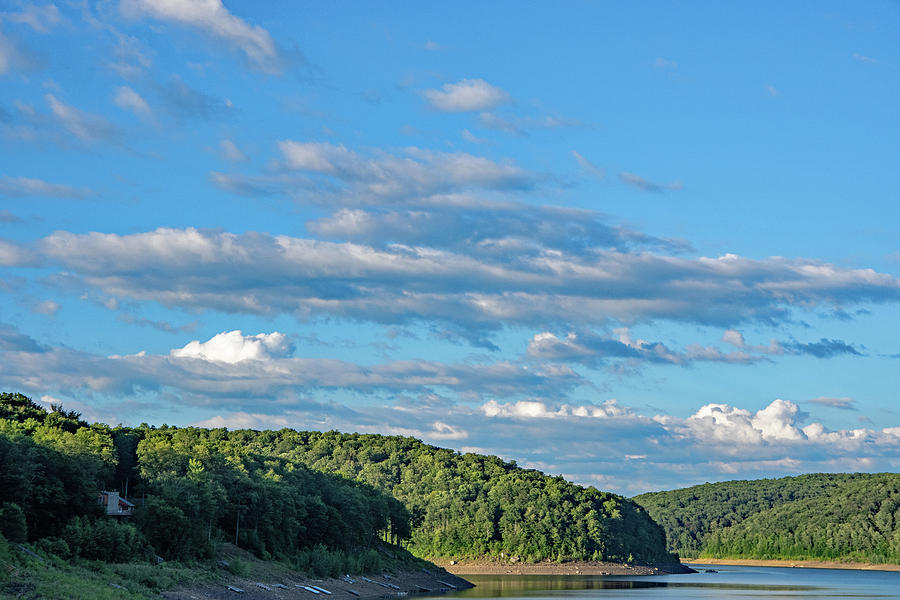 East Branch Clarion River Reservoir Photograph by Charles Edward Church