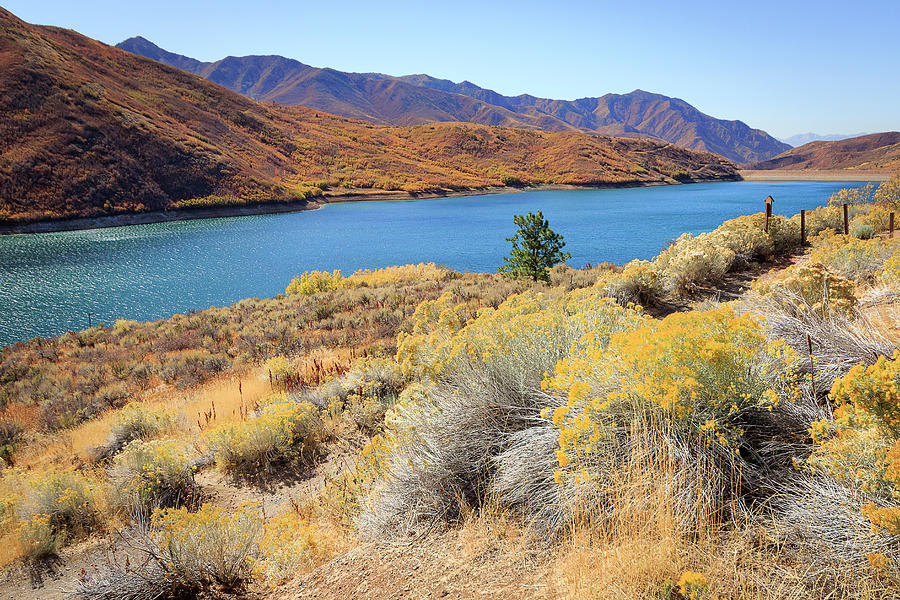 East Canyon Reservoir Photograph by Joan Escala Usarralde | Pixels